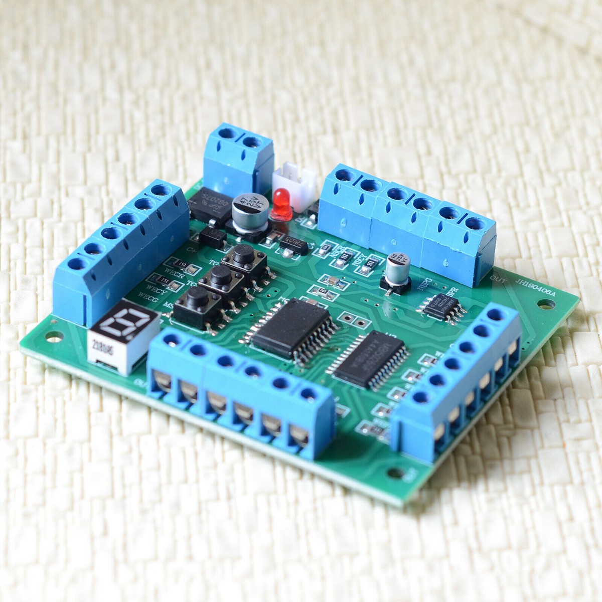 1 x Model Railroad 4-ways traffic signal light controller simulator 4 directions